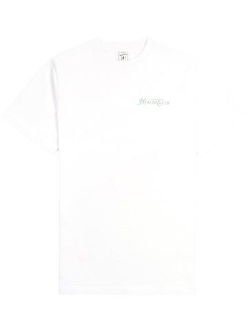 Sporty & Rich - logo-print cotton T-shirt - unisex - Cotton - M - White