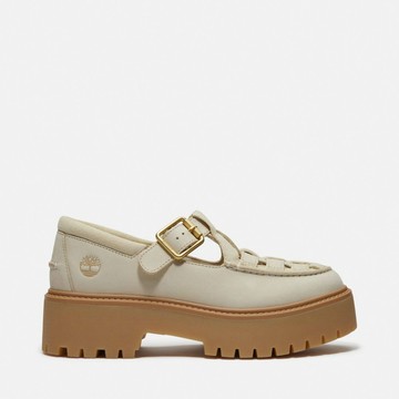 TIMBERLAND STONE STREET 厚底瑪莉珍鞋 淺米 A4188ER3 女鞋 治裝激推