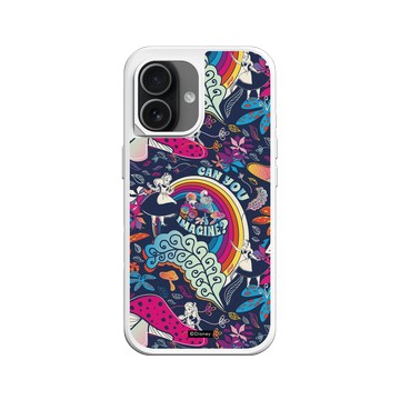 iPhone 17 SolidX 白 - 迪士尼-經典系列 Disney Classics - 愛麗絲夢遊仙境 Alice au pays des merveilles - Motif rétro