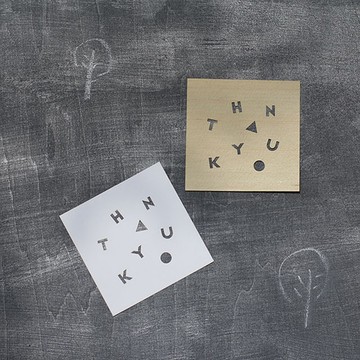 die-cut card Thank you / 縷空卡片 謝謝