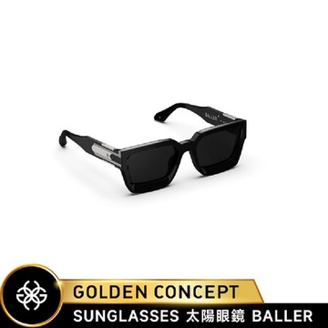 Golden Concept BALLER 太陽眼鏡 Sunglasses 黑/銀 AC-SG-BK-SL-BALLER