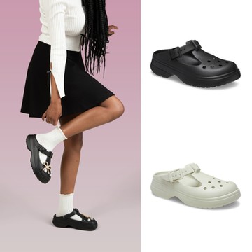 Crocs 卡駱馳 (中性鞋) 瑪麗珍經典克駱格 Classic 經典系列-210581