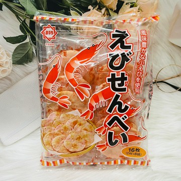 日本 武平作 蝦味仙貝 海鮮仙貝 16枚入｜全店$199免運