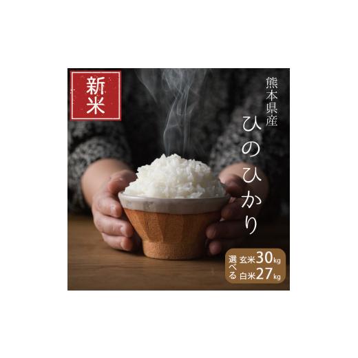 ふるさと納税 熊本県 玉名市  新米 令和5年産 ひのひかり 極パック 白米 4.5kg×6袋