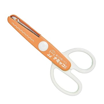 【日本CANARY】美術安全剪刀-波浪橘