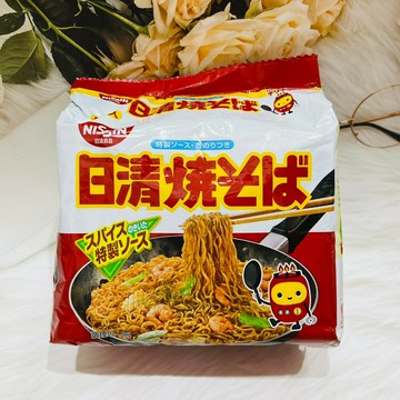 日本 NISSIN 日清 燒炒麵  特製醬汁 5食入 日本炒麵 日式炒麵 炒麵