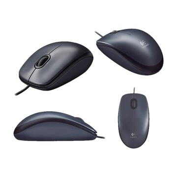 Logitech 羅技 【M90】 有線光學滑鼠 400dpi 即插即用