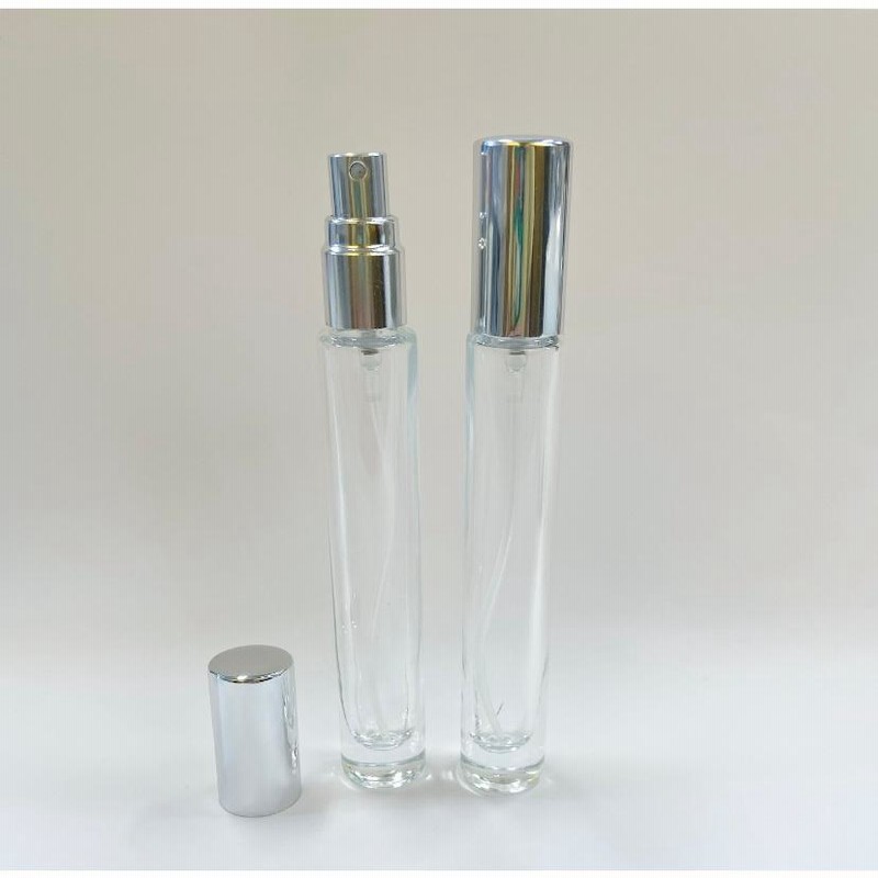 底肉厚 クリアスプレーボトル 】9ml 1本 シルバー ブラック