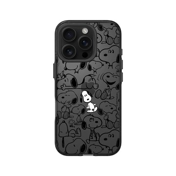 iPhone 16 Pro Clear 酷墨灰 - 史努比 Snoopy - 找我嗎？