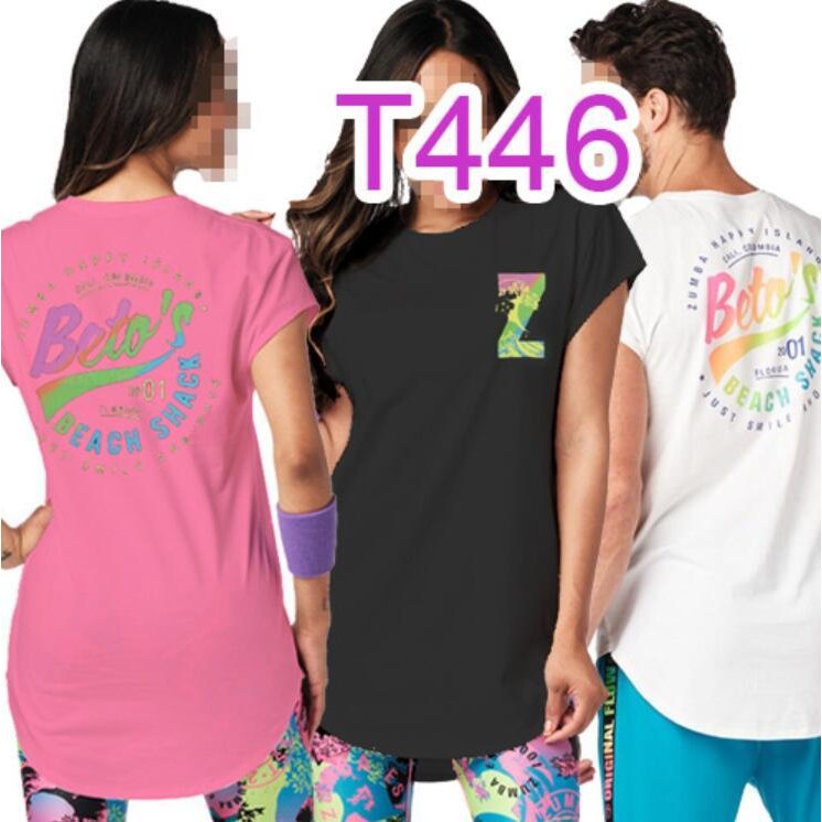 新入色 ZUMBA ヨガウエア ズンバ ウェア ダンスウェアフ フィットネス 夏ウェア エアロビクスウエア スポーツウェアレディース ヨガ 運動用  トップスT446 通販 LINEポイント最大1.0%GET | LINEショッピング