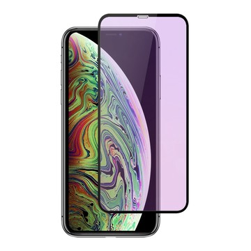 iPhone XR 貼 【IPhone XR/11】 加硬加厚版 9D高清藍光 保護貼 保護膜 黑框藍光全覆蓋 鋼化玻璃膜