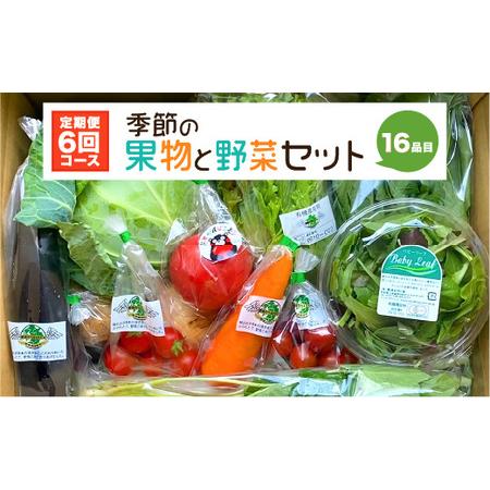 ふるさと納税  季節の果物と野菜セット 16品目 熊本県八代市