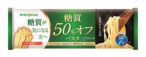 オーマイプラス 糖質50%オフパスタ 240g