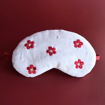 日本眼罩 白雪紅梅|有附收納袋|免費禮品包裝