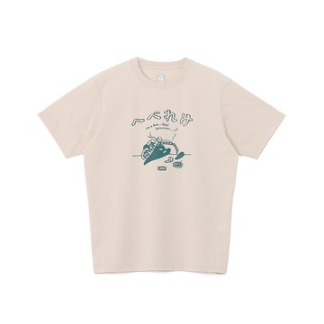 CHUMS Dry Hebereke T-Shirt 男 短袖上衣 米灰色 CH012764G057