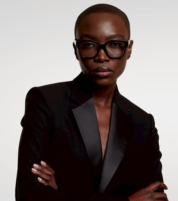 Bvlgari Tubogas square glasses