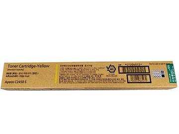 fujifilm ct204012原廠黃色碳粉匣 適用:apeos c2450 s