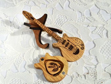 吉他挑选的盒子吉他演奏者的私人物品