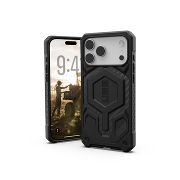 【UAG】iPhone 17 ProMax 磁吸頂級耐衝擊保護殼-碳黑(相機按鍵)