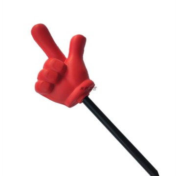 指東往西婚慶派對整蠱道具PU小手石頭剪刀布點贊游戲玩具看西向西