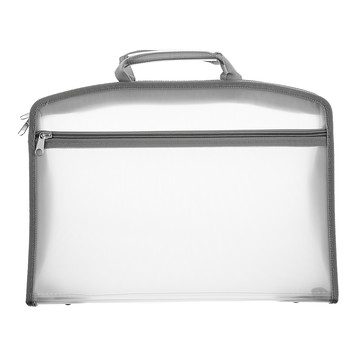 ECO Chungwoon BS系列 手提拉鍊文件包  灰色  1個