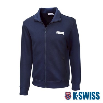 K-SWISS MockNeckJacket 立領外套 男 藍