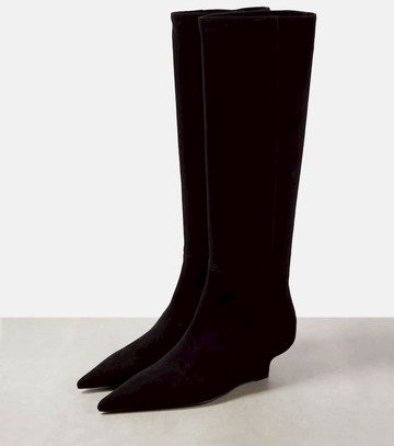 Toteme Sharp 40 suede knee-high boots