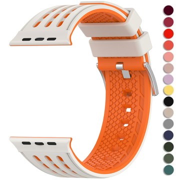 矽膠錶帶兼容 Apple Watch Ultra 3 2 49mm 46mm 45mm 44mm 11 10 9 8 7