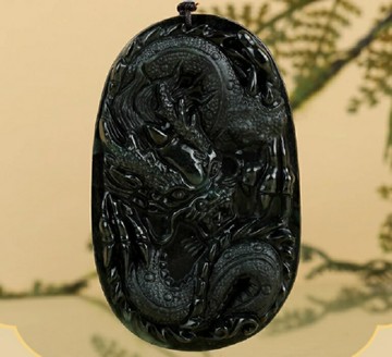 緬甸a貨翡翠吊墜男女款龍牌玉墜墨玉龍牌掛件玉牌玉佩男玉石吊墜1入