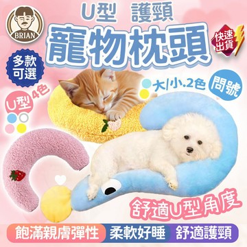 寵物枕頭【布萊恩👨🏻隔日到貨】小枕頭 寵物抱枕 柔軟舒適枕 護頸枕 睡枕 貓枕頭 狗狗枕頭 天竺鼠枕頭 兔子枕頭 枕頭