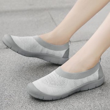 【LN】現+預 大碼淺口飛織休閒鞋(女鞋/健走鞋/休閒鞋)