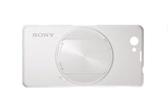 Sony QX 轉接外殼 SPA-ACX4 當鏡頭相機取下時，外殼轉接裝置可關閉 Xperia™ Z1 Compact 專用