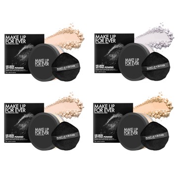 Make up for ever HD SKIN 粉無痕柔霧輕感修片蜜粉 18g (戀愛粉/氧氣紫/白皙裸/象牙裸)