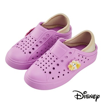 【迪士尼童鞋】迪士尼後跟可踩防水童鞋-紫(長髮公主)