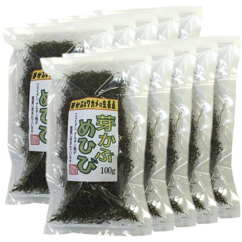 めひび めかぶ 細切 乾燥 100g ×10袋セット 巣鴨のお茶屋さん 山年園