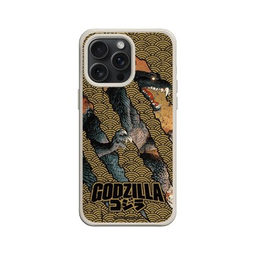 iPhone 15 Pro Max SolidX 貝殼灰 - 哥吉拉 Godzilla - 怪獸爪痕