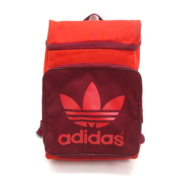 激レア★adidas トレフォイル　超大型ドラムバッグ　旧ロゴ　アディダス s□アディダス/adidas ビッグロゴ/トレフォイルロゴ ボックス型