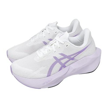 Asics 亞瑟士 慢跑鞋 Novablast 6 D 寬楦 女鞋 白 編織 彈力 運動鞋 1012C007101
