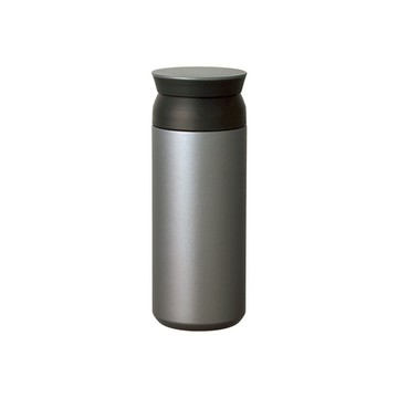 KINTO｜TRAVEL TUMBLER 隨行保溫瓶 500ml - 銀灰色