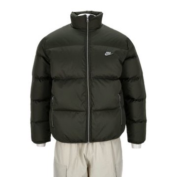 Nike As Clb Tf Pffr Jkt Dwn Gc 男款 黑綠色 寬鬆 立領 羽絨 外套 IM2081-355