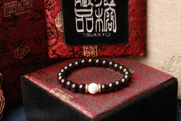 精品印尼料椰蒂6mm圓珠 白松石隔珠 菩提子手鍊 佛珠飾品穿搭配件