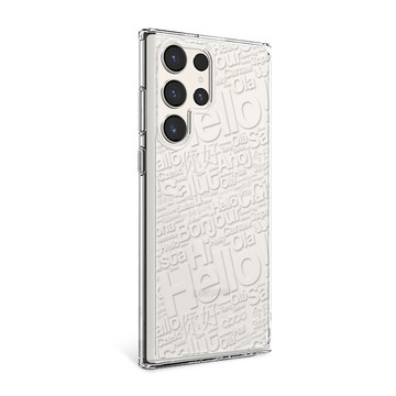 APBS Samsung S26/S25/S24/S23系列 浮雕感輕薄防摔手機殼-你好