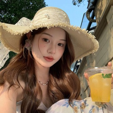 爆款直降價 帽子 漁夫帽 草帽 編織帽 海灘帽 蕾絲蝴蝶結大帽檐草帽女夏季新款  海邊度假沙灘帽子