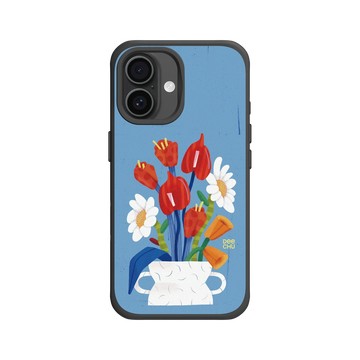 iPhone 16 SolidX 黑 - Dee Chu 朱緹 - 花園的插花作品