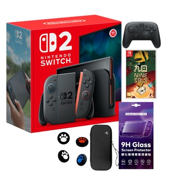 Nintendo Switch 2 主機 (台灣公司貨)+九日 NINE SOLS 英中版+Pro 控制器