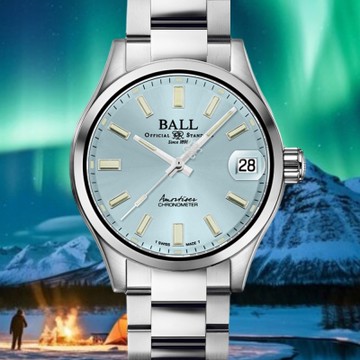 Ball 波爾錶 限量 Engineer Master II 天文台認證 燈管機械腕錶 NM3500C-S2C-IBE