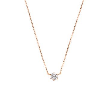 VI 六爪單鑽項鍊(0.10ct)