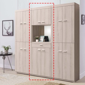 艾達2尺玄關鏡面鞋櫃