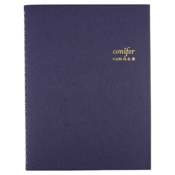 conifer 綠的事務 25K經典系列活頁現金本 日本進口環保書皮  藍色  1本