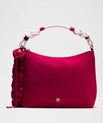 Convertible Ruched Crossbody Bag 6.5L